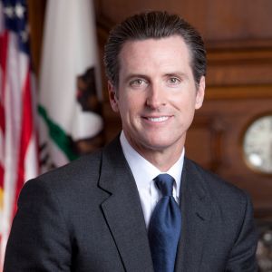 Official photo of California Governor Gavin Newsom